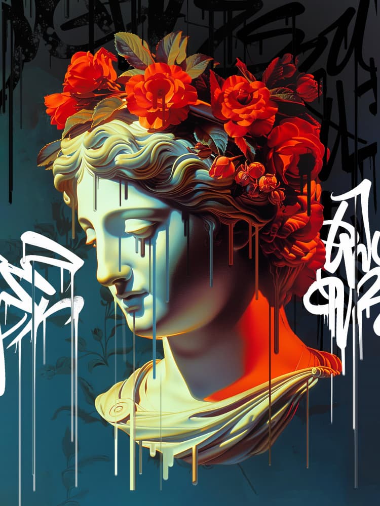 Vandal Casandra by Dikhotomy — canvas wall art