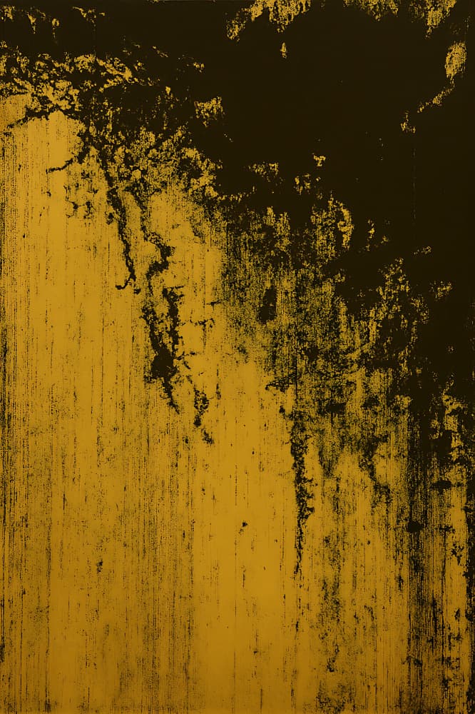 Golden Grunge Texture by HUGO — canvas wall art