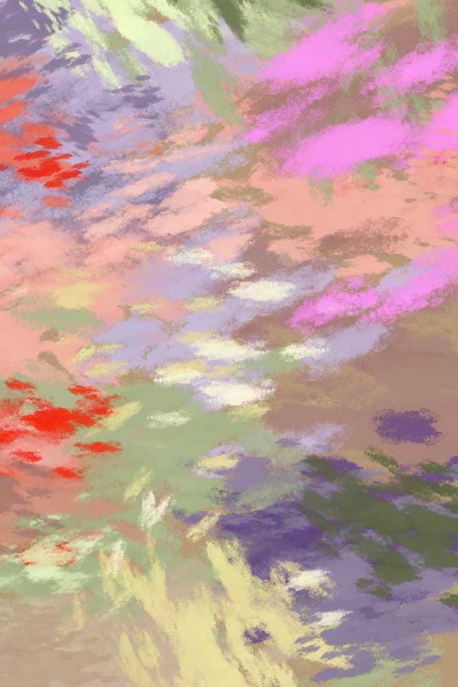 Colorful Abstract Strokes by Simona Gocan — canvas wall art