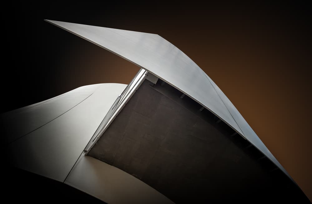 Sleek Modern Architecture by Jörg Vollrath — canvas wall art