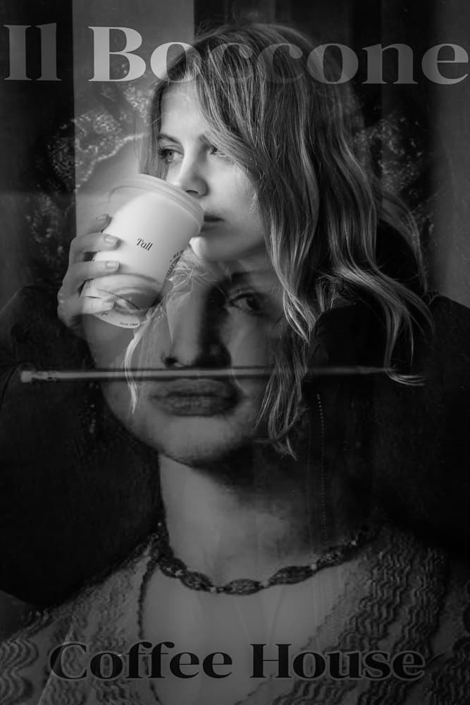 Creative Coffee Reflection by Ruth Franke — canvas wall art