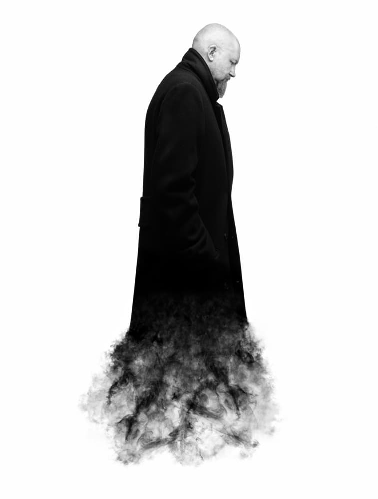 Mysterious Fading Figure by Petri Damstén — canvas wall art
