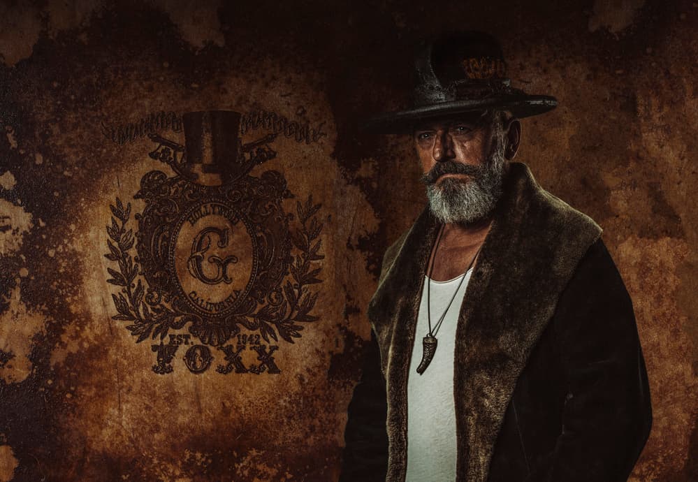 Rugged Man Vintage Style by gNo — canvas wall art