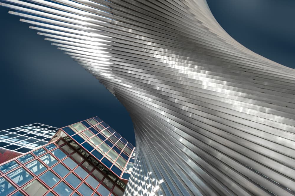 Modern Metal Sculpture by Stephan Rückert — canvas wall art