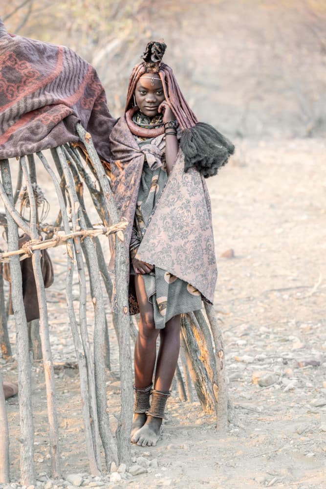 Serene Tribal Woman by Trevor Cole — canvas wall art