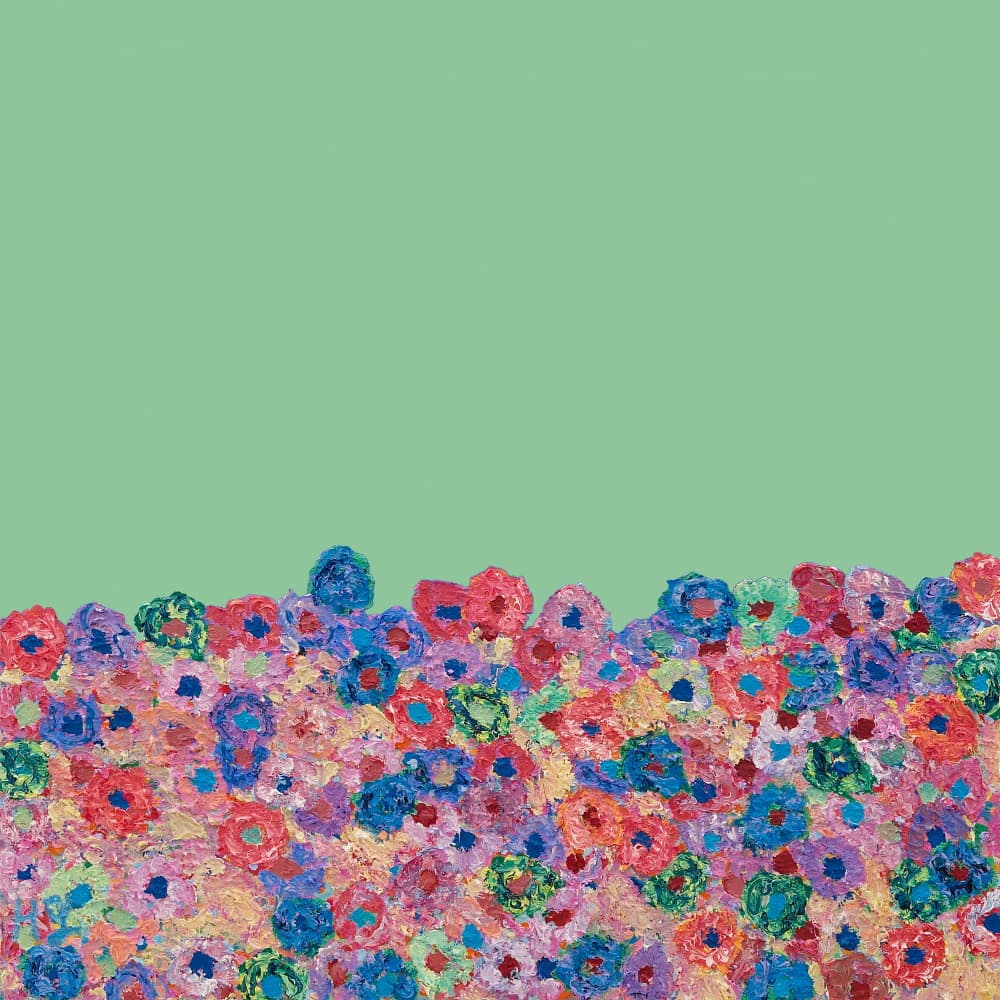 Colorful Flower Field by Helen Joynson — canvas wall art