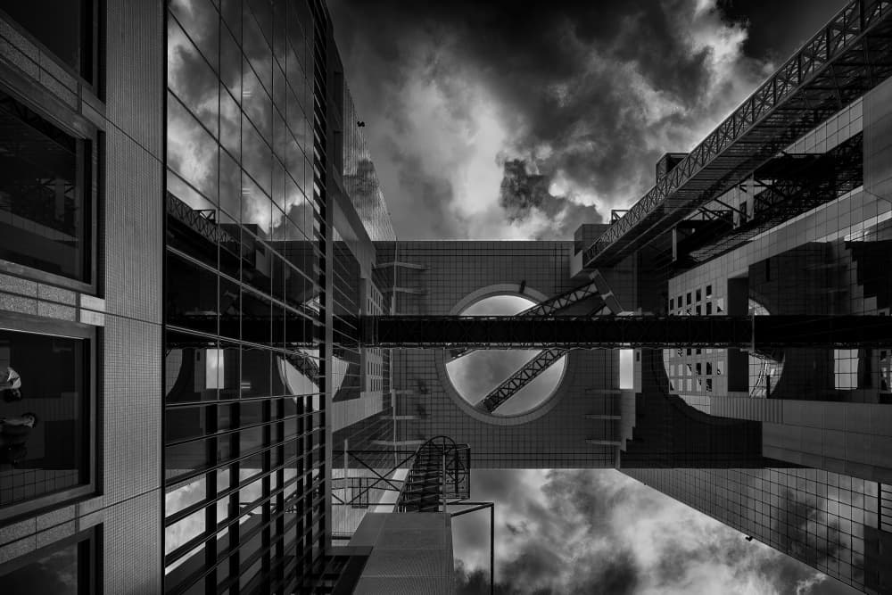 Dramatic Urban Architecture by Raffi Bashlian — canvas wall art