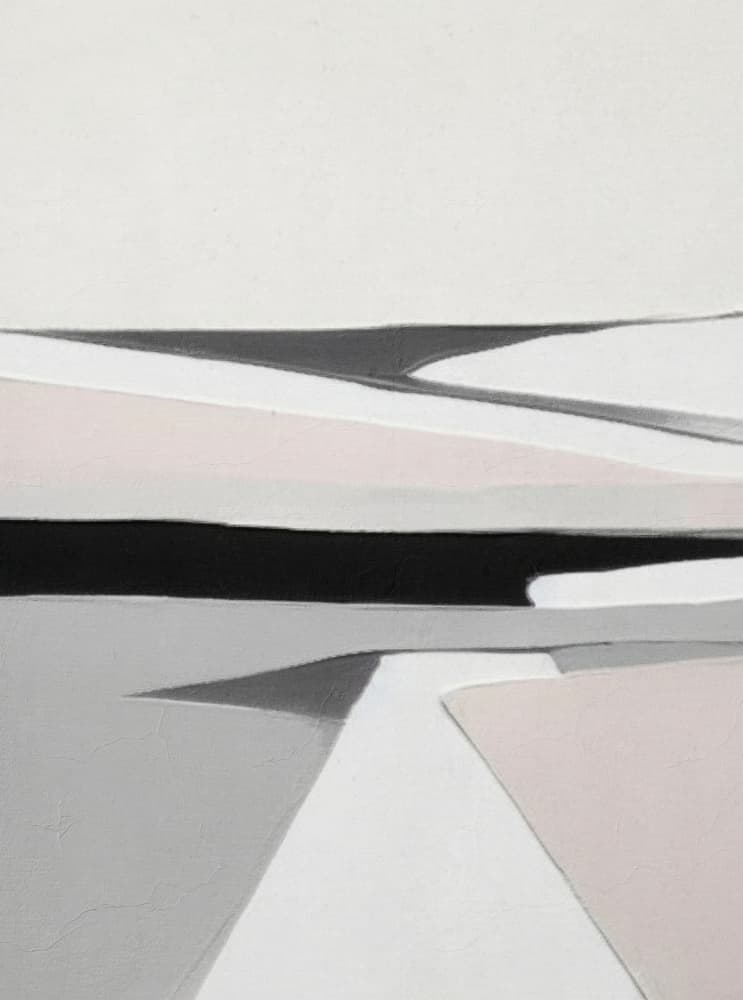 Abstract Horizon Lines by Alma — canvas wall art