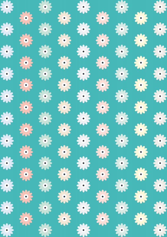 Gentle Pastel Flowers by kathrinmay — canvas wall art