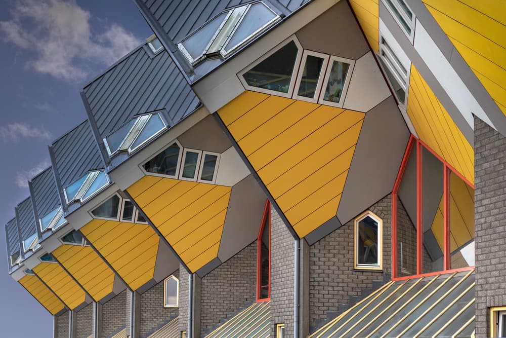 Rotterdam Cube Houses by Theo Luycx — canvas wall art