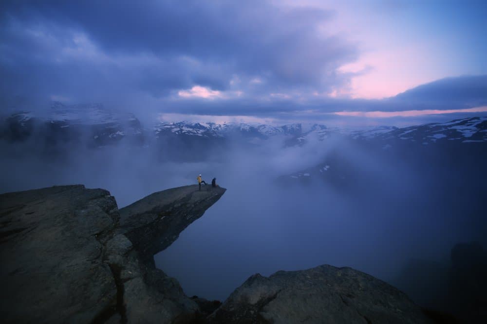 Misty Mountain Adventure by Siarhei Mikhaliuk * — canvas wall art