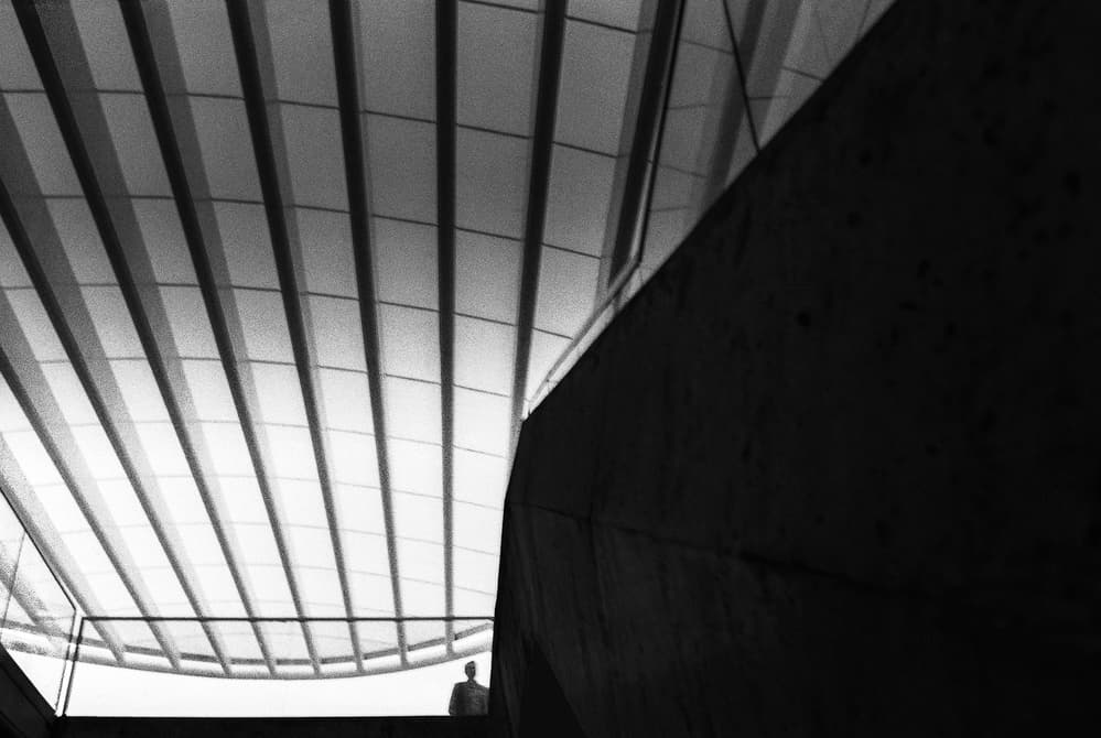 Modern Lines Silhouette by Paulo Abrantes — canvas wall art