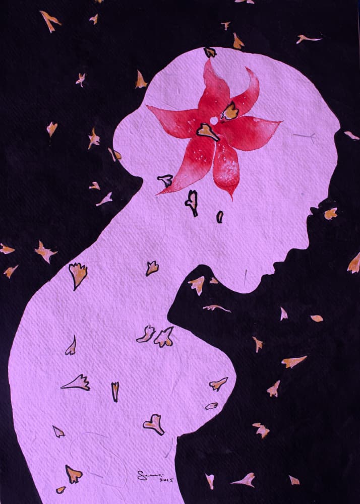 Flowering Thoughts by Santhosh ch — canvas wall art