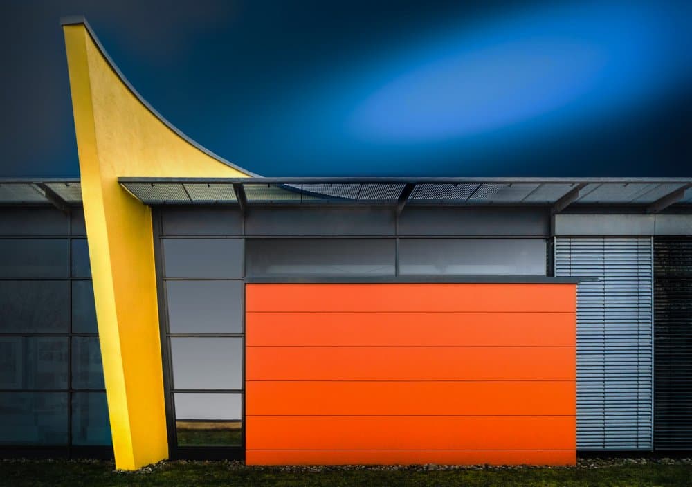 Bold Architectural Shapes by Stephan Rückert — canvas wall art