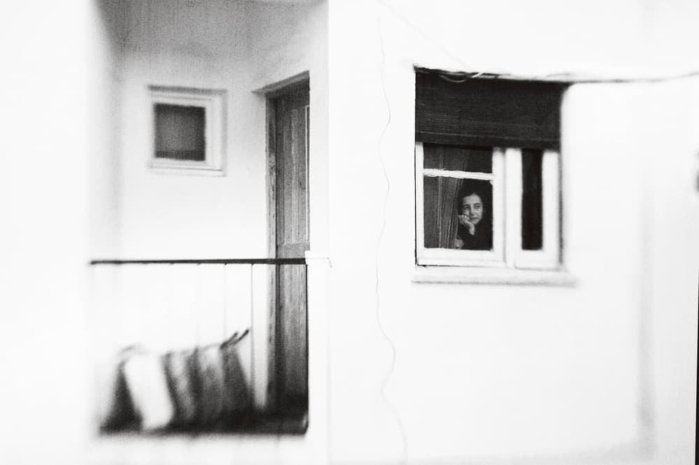 Woman at Window by Laura Mexia — canvas wall art