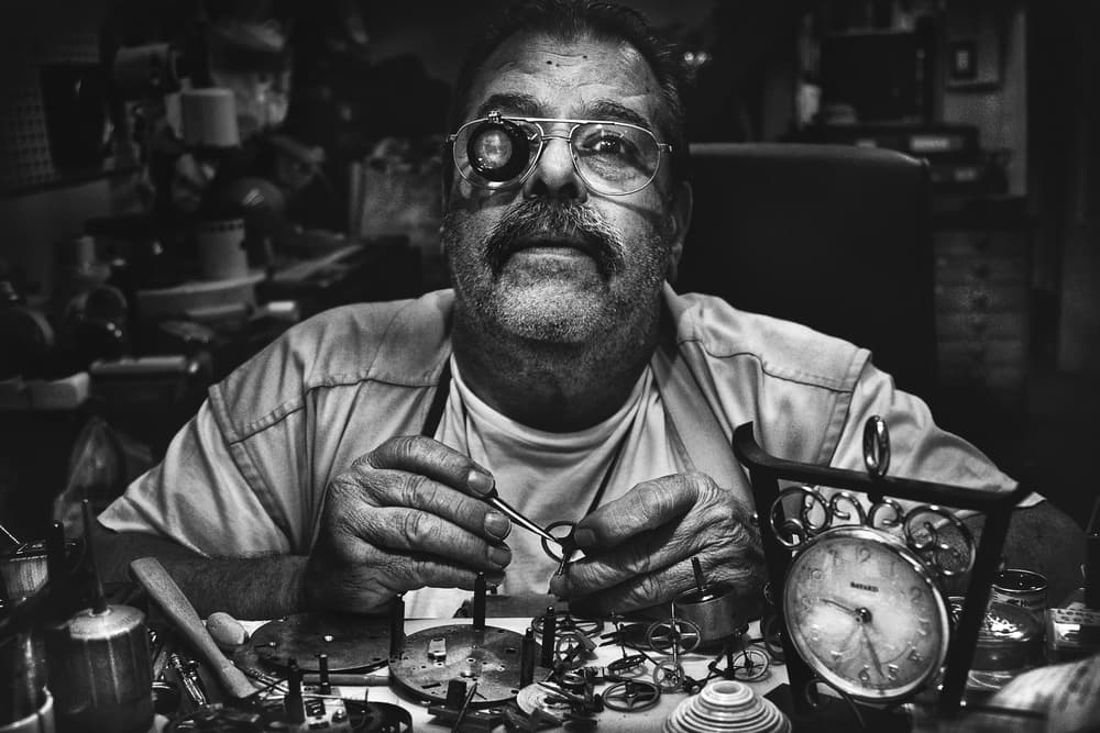 Watchmaker's Precision by Antonio Grambone — canvas wall art