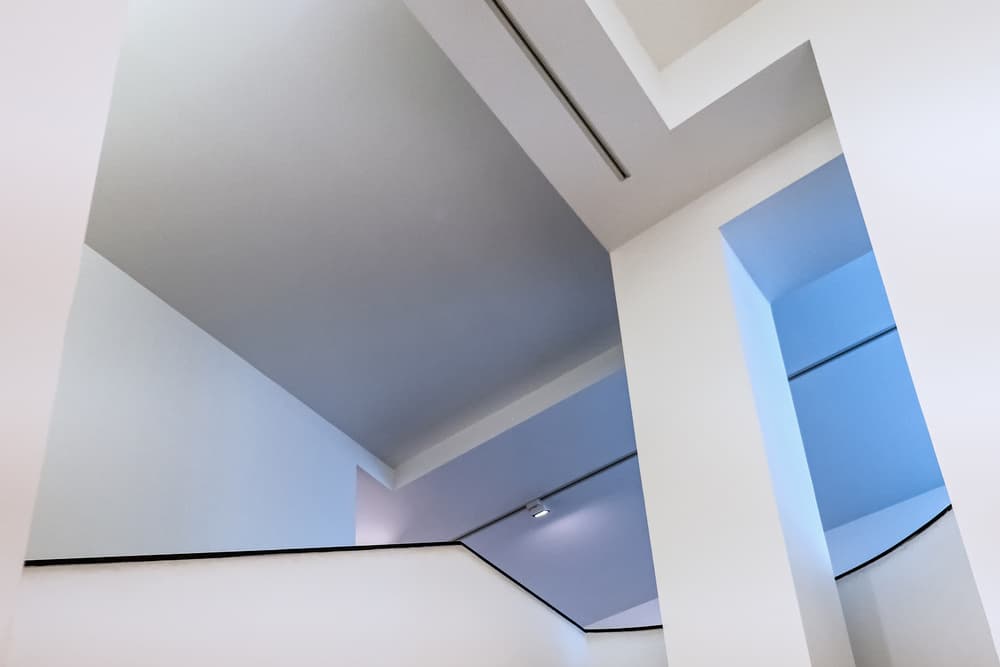 Clean White Angles by Lus Joosten — canvas wall art