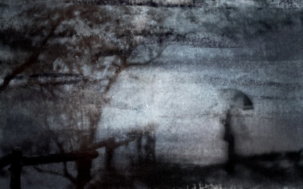 Solitary Rainy Walk by Teruhiko Tsuchida — canvas wall art