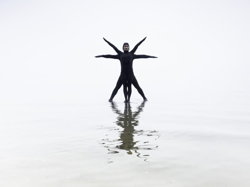 Abstract Human Reflection by Leszek Paradowski — canvas wall art
