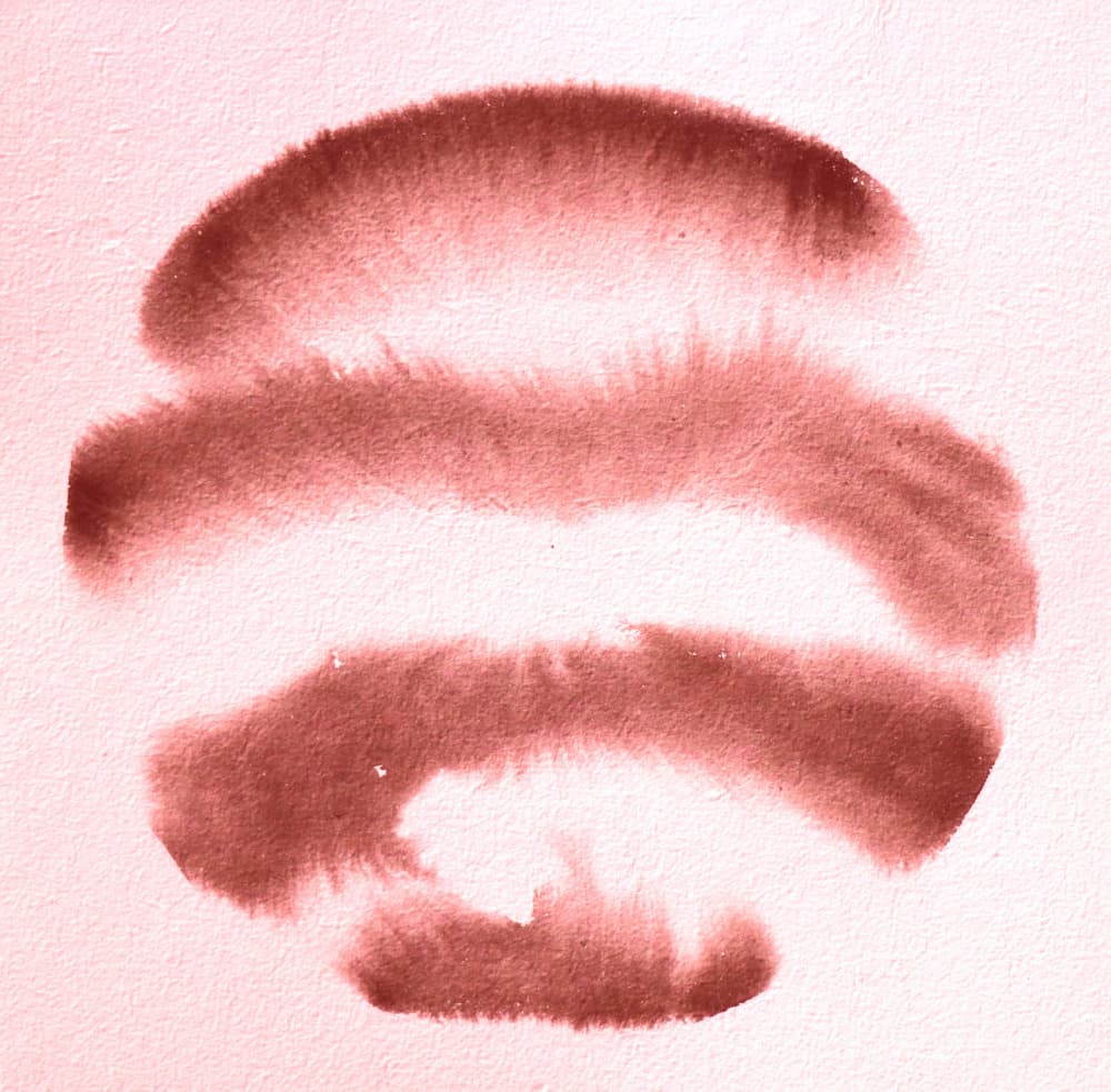 Blush Brushstroke Orb by Santhosh ch — canvas wall art