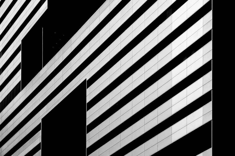 Geometric Building Facade by Greetje van Son — canvas wall art