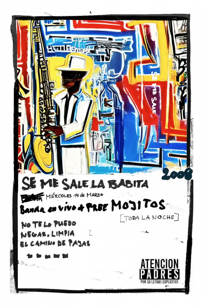 Vibrant City Jazz Night by Stefan Bammert — canvas wall art