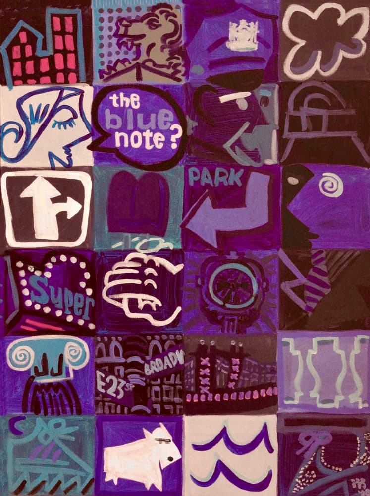 New York City Icons by Steve Spencer — canvas wall art