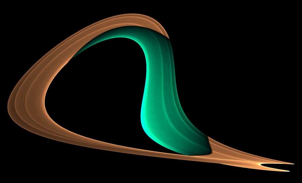 Dynamic Fluid Curves by Mystic Number — canvas wall art