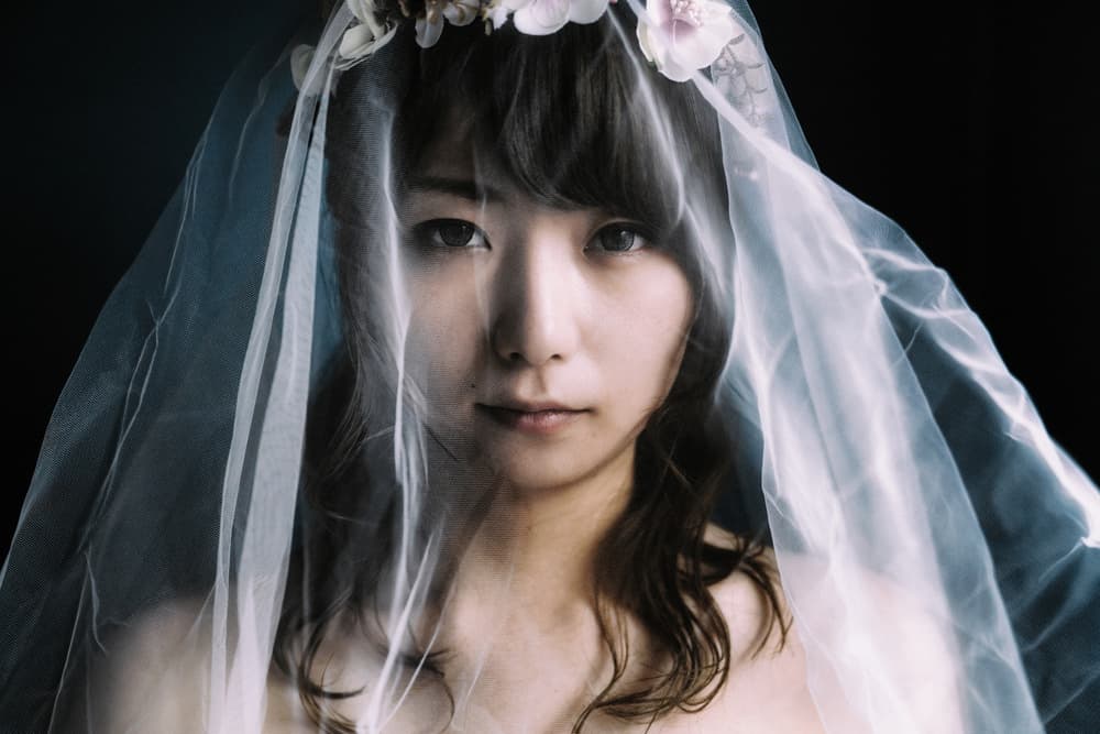Ethereal Bridal Veil by Nobu Ishijima — canvas wall art