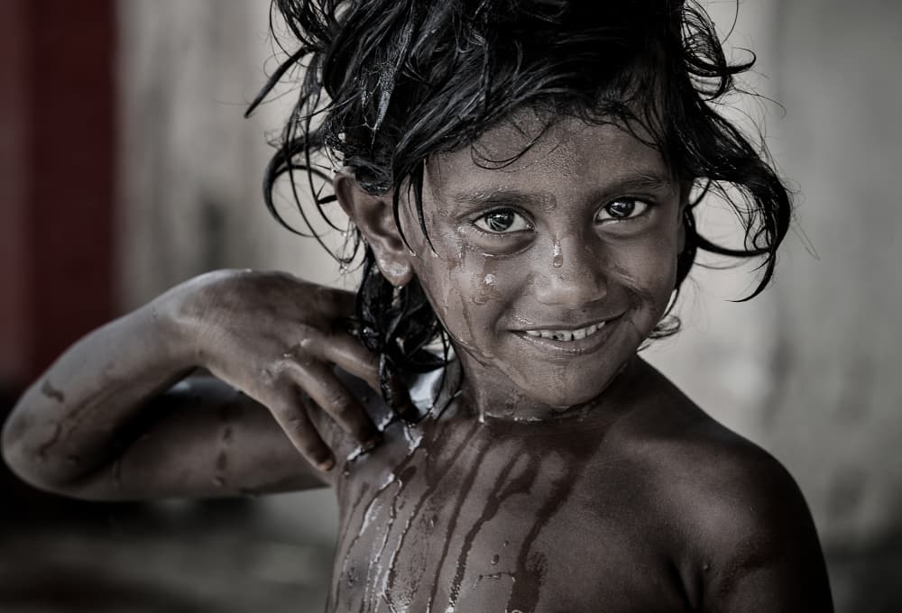 Joyful Wet Child by Joxe Inazio Kuesta Garmendia — canvas wall art
