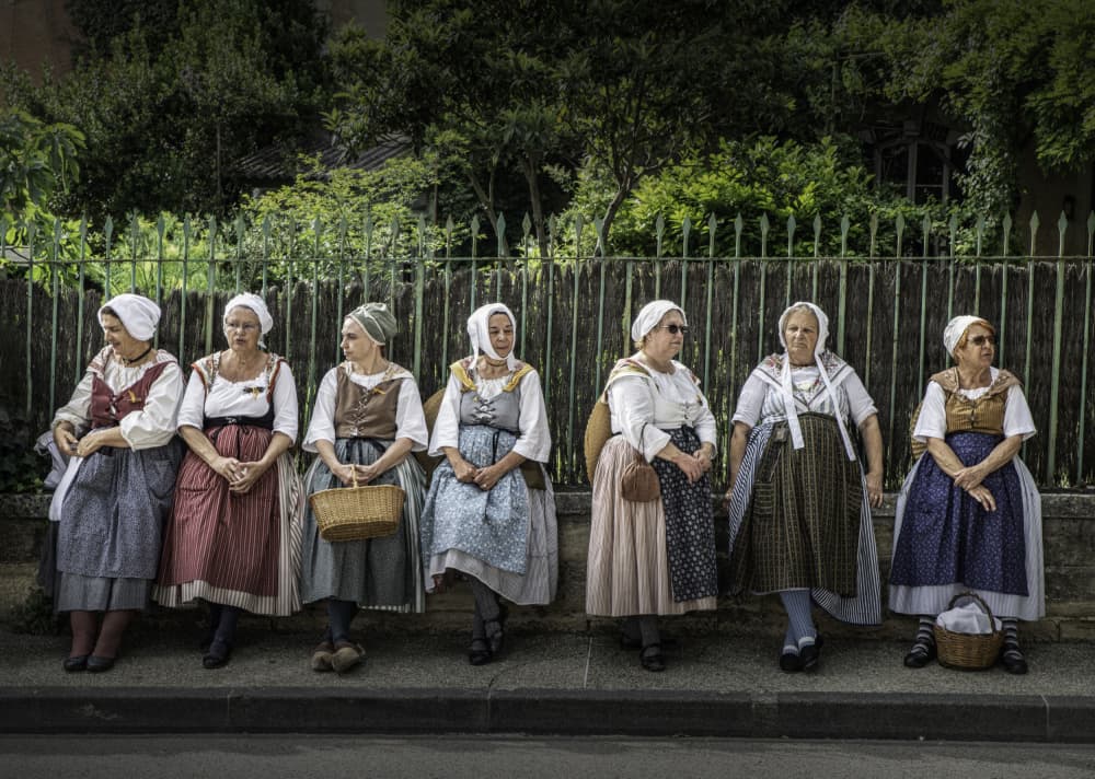 Traditional Village Women by Maurits De Groen — canvas wall art