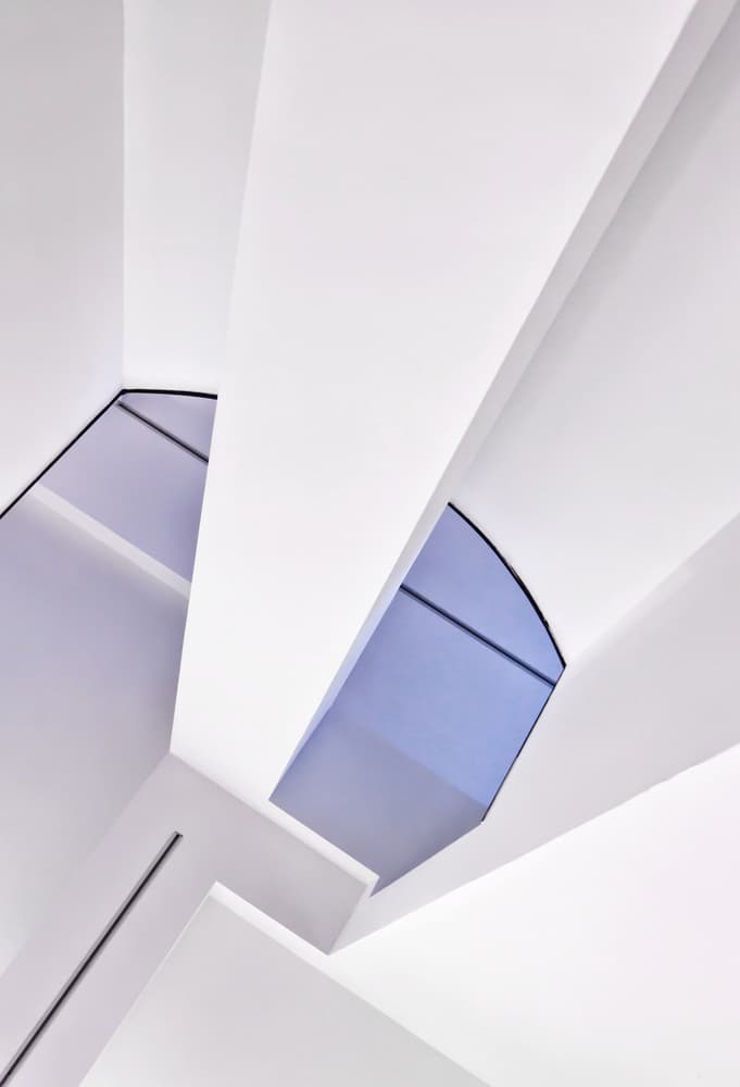 Minimalist Sky Architecture by Jeroen van de Wiel — canvas wall art
