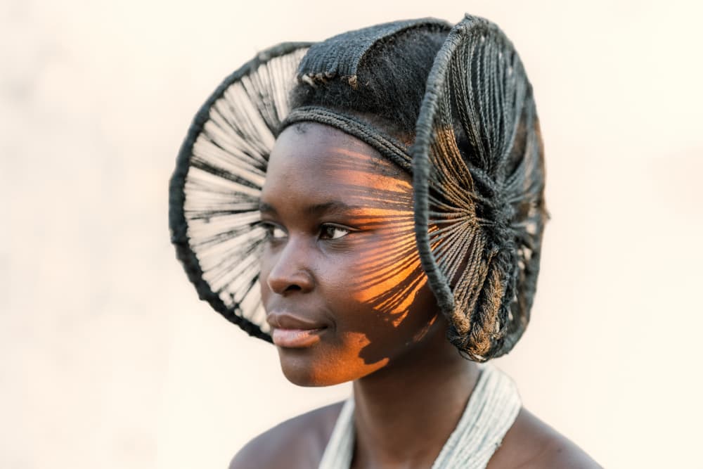 Striking Cultural Portrait by Trevor Cole — canvas wall art