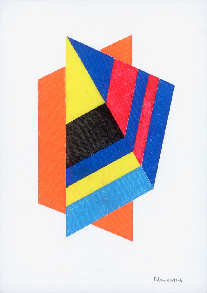 Dynamic Geometric Abstract by matthaus — canvas wall art