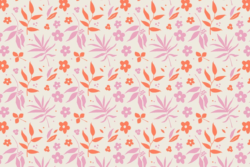 Flowerpatternno14 by Treechild — canvas wall art