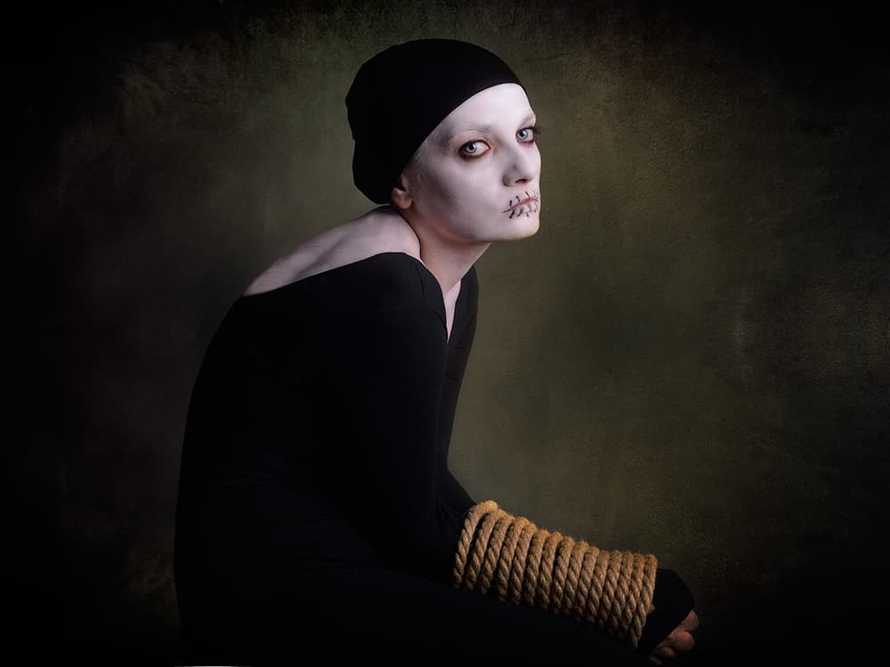 Silent Woman Bound by Alexandra Fira — canvas wall art