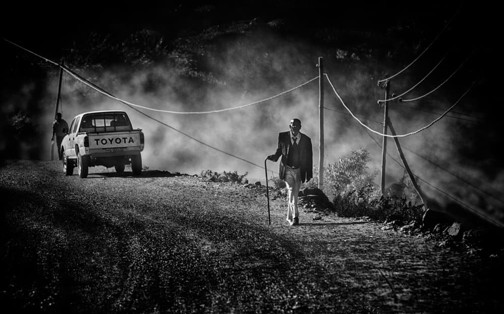 Dusty Road Journey by Giovanni Cavalli — canvas wall art