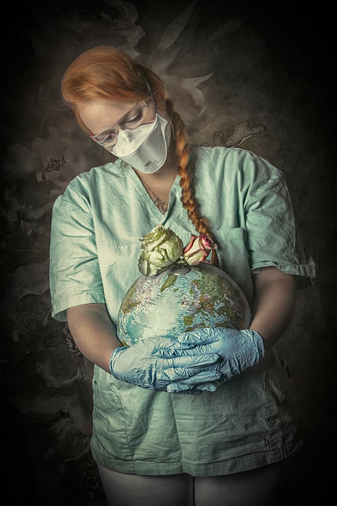 Protecting Our World by Carola Kayen-Mouthaan — canvas wall art