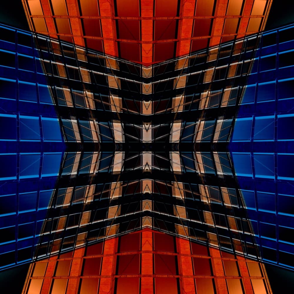 Dynamic Abstract Architecture by Philippe-M — canvas wall art