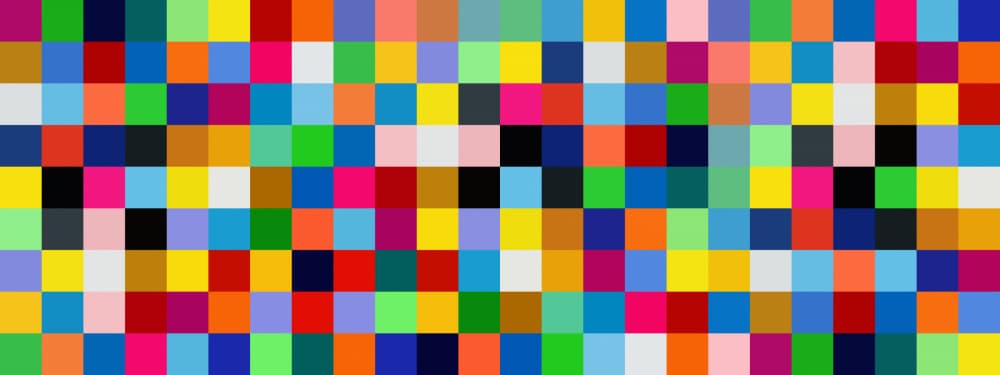 Vibrant Color Blocks by Vitor Costa — canvas wall art