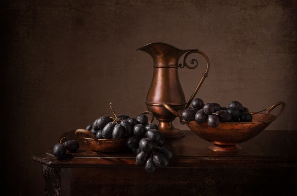 Vintage Copper Still Life by Margareth Perfoncio — canvas wall art
