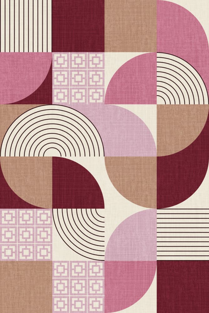 Geometric Color Blocks by Alexandra Weise — canvas wall art