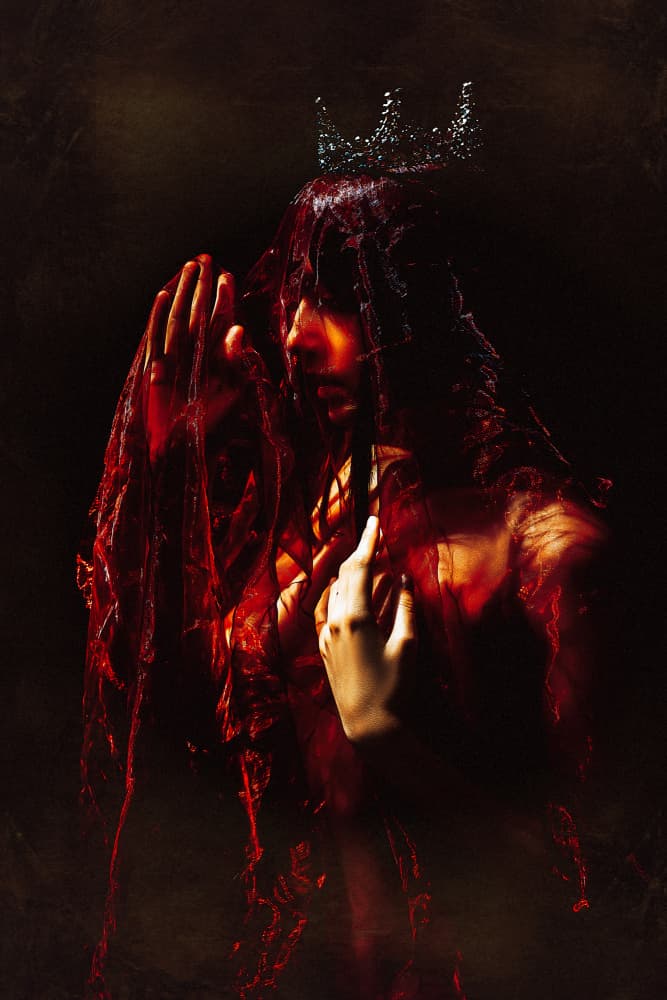Dark Queen's Prayer by Ruslan Bolgov — canvas wall art