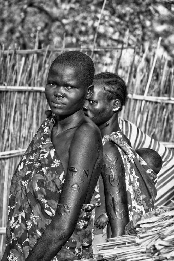 African Women's Gaze by Elena Molina — canvas wall art