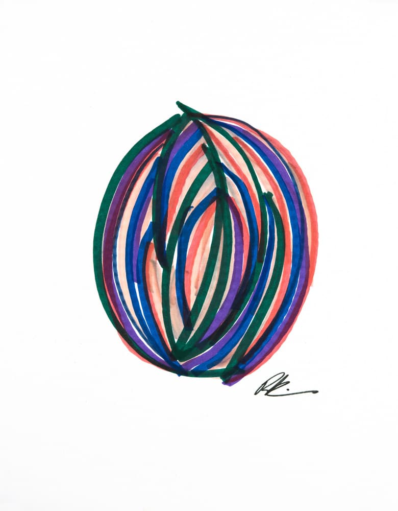 Vibrant Abstract Forms by Rankin Willard — canvas wall art