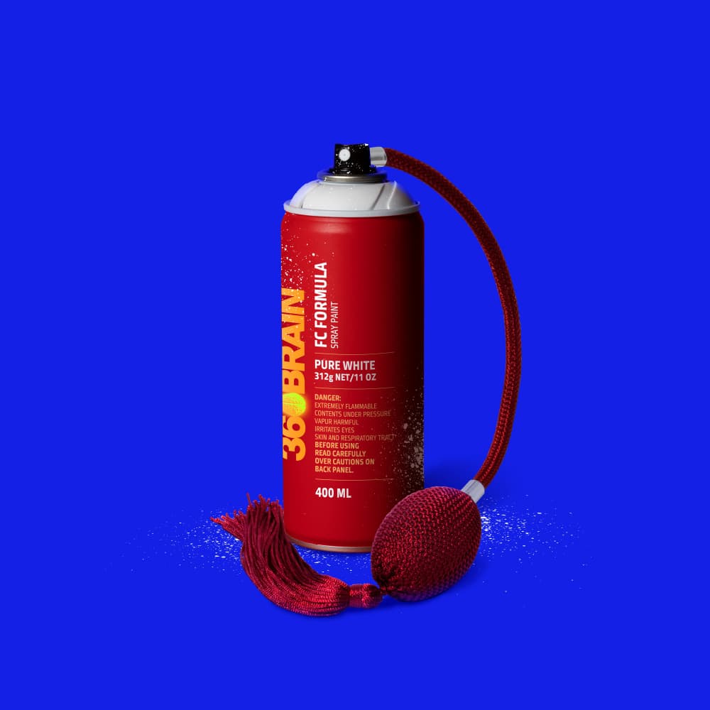 Paint Can Perfume Bulb by Artem Pozdniakov — canvas wall art
