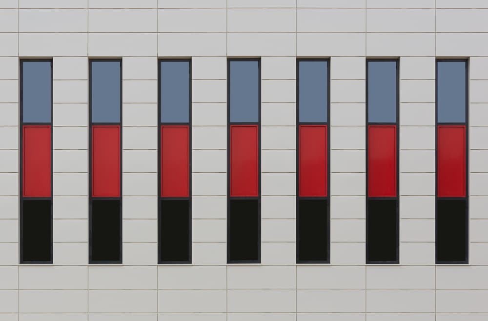 Geometric Color Blocks by Jan Niezen — canvas wall art