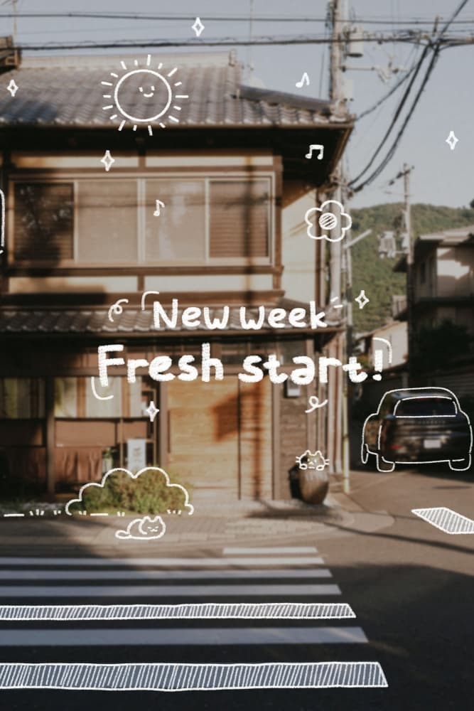 Fresh Start Street Doodles by Xuan Thai — canvas wall art