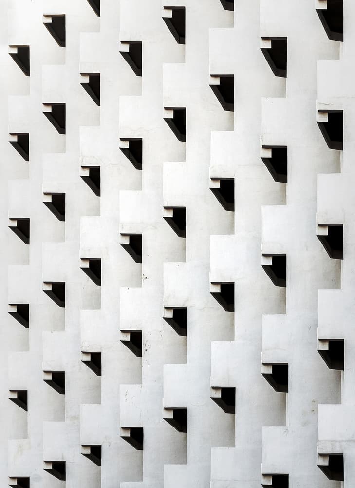 Geometric Shadows by Alfonso Novillo — canvas wall art