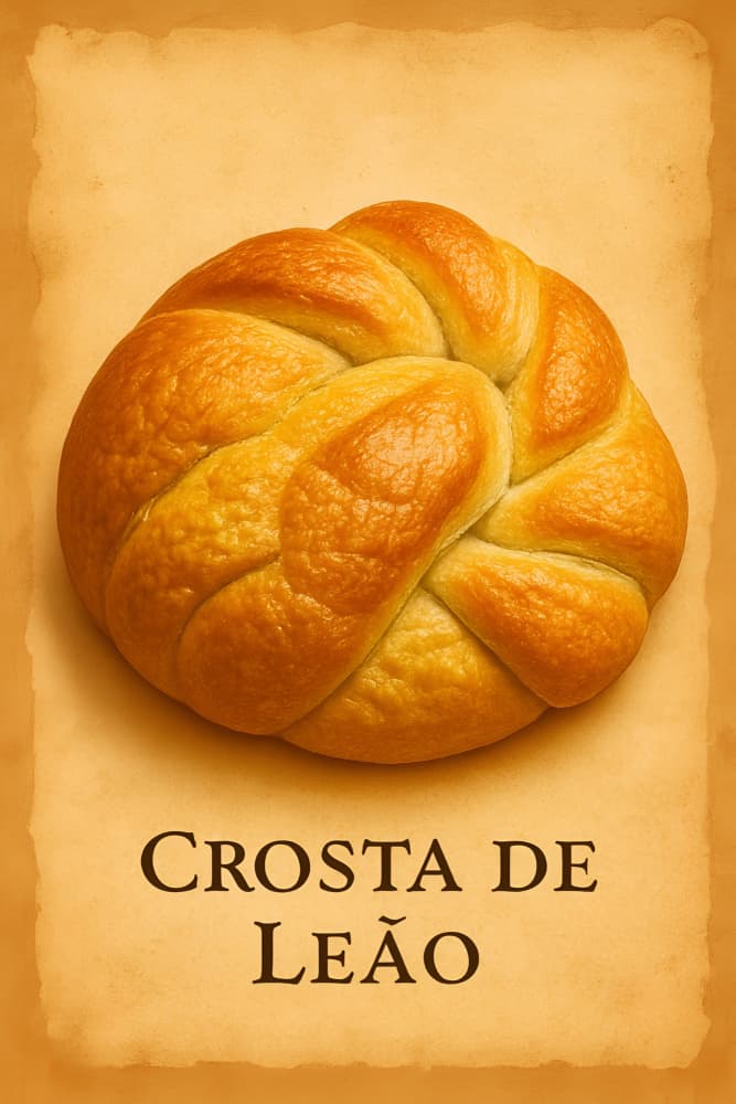 Golden Braided Bread by HUGO — canvas wall art